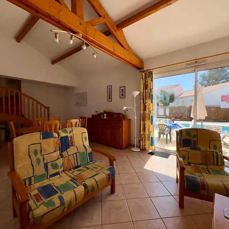 Charmante 6 Pers, Calme, Piscine Privee Holiday home Saint-Jean-de-Monts